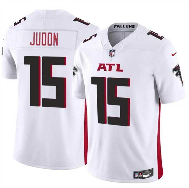 Men & Women & Youth Atlanta Falcons #15 Matthew Judon White 2024 F.U.S.E Vapor Untouchable Limited Football Stitched Jersey->atlanta falcons->NFL Jersey